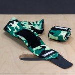 Workout bandáže zápěstí zelené camo – Hledejceny.cz