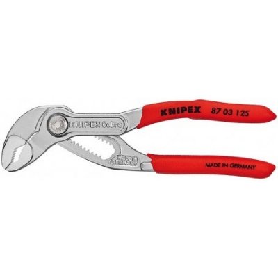 Instalatérské kleště Knipex 8703125 COBRA/chrom – Zboží Mobilmania