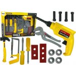 LEANToys Dětská sada nářadí s vrtačkou žlutá – Sleviste.cz