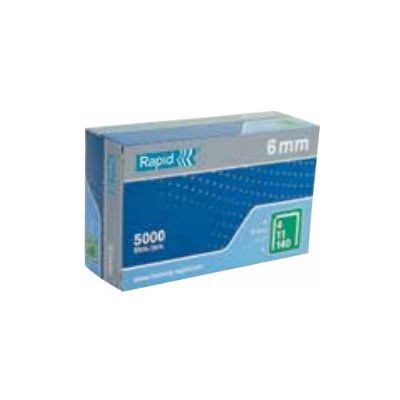 Spona RAPID 140, 06 mm, 5000 ks, sponky pre sponkovačky, spony ST2172677 – Zboží Dáma