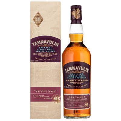 Tamnavulin Red wine 40% 0,7 l (karton) – Hledejceny.cz