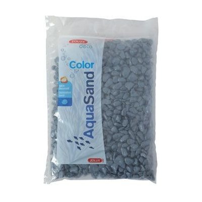 Zolux štěrk Color Ekai šedý 1 kg – Zboží Mobilmania