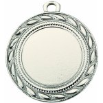 Medaile s emblémem průměr 40 mm s listy vavřínu Stříbrná – Zboží Dáma