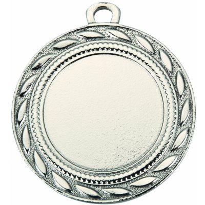Medaile s emblémem průměr 40 mm s listy vavřínu Stříbrná – Zboží Dáma