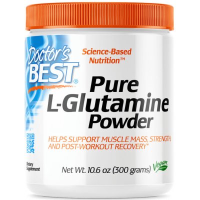 Doctor’s Best L-Glutamine Powder 300 g – Hledejceny.cz