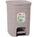Domus Koš odp. 20 l pedál.šedý, plast – Sleviste.cz