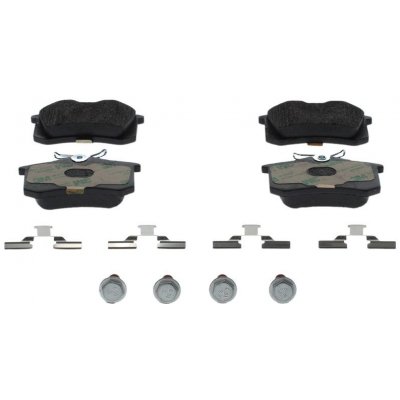 Sada brzdových destiček, kotoučová brzda BOSCH 0 986 494 596 – Sleviste.cz