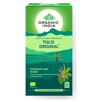 Organic TULSI Originál čaj India 25 sáčků