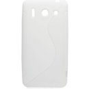 Pouzdro a kryt na mobilní telefon Huawei Pouzdro S-Case Huawei Ascend G510 bílé