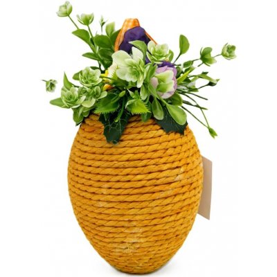 Velikonoce Velikonoční vejce oranžové S25-44A 21 × 11 × 11 cm – Hledejceny.cz