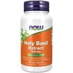 Now Foods Foods Bazalka Holy Basil Extract 500 mg 90 veg kapslí – Hledejceny.cz