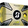 Golfový míček Bridgestone e12 Contact 23 žluté 3 ks