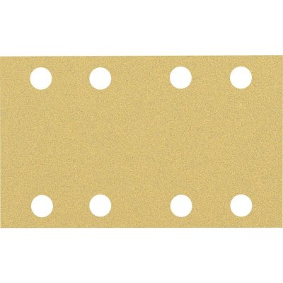 Bosch Accessories 2608901662 Brusný papír pro oscilační brusku Zrnitost 80 (d x š) 133 mm x 80 mm 50 ks – Zboží Dáma