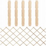 Nabytek XL Trelážové ploty 5 ks masivní jedlové dřevo 180 x 80 cm – Zbozi.Blesk.cz