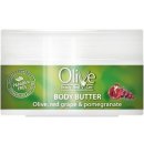 Olive Beauty Medi Care tělové máslo s bio olivovým olejem a výtažky z hroznů a granátového jablka 200 ml