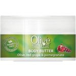 Olive Beauty Medi Care tělové máslo s bio olivovým olejem a výtažky z hroznů a granátového jablka 200 ml – Zboží Mobilmania