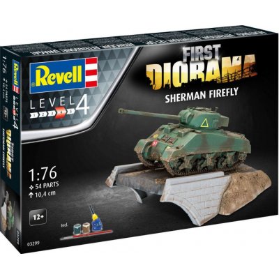 Revell Sherman Firefly First Diorama Set 03299 1:76 – Zbozi.Blesk.cz