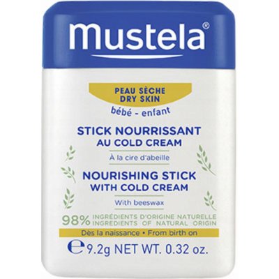 Mustela Vyživující tyčinka obohacená o cold cream na suchou pokožku 10 ml – Zboží Dáma