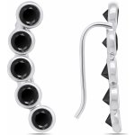 Brilio Silver náušnice EA221WBC – Zboží Dáma