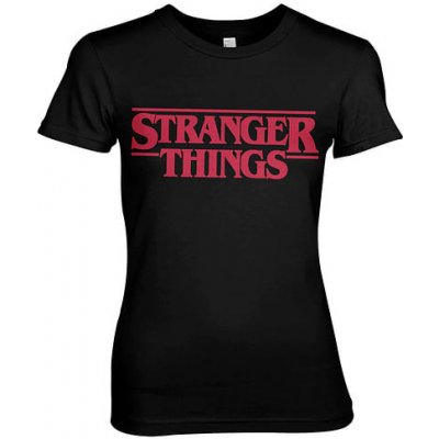 A.B. Stranger Things Logo černá – Zboží Mobilmania