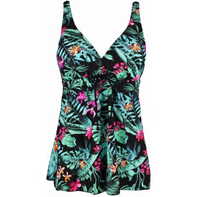 Hanna Green dámské plavky tankini top S136-21 zelené – Hledejceny.cz