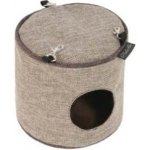 O'lala Pets Závěsný domeček Luxury světle hnědá šedá 15 x 15 cm – Hledejceny.cz
