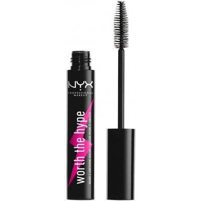 NYX Professional Makeup řasenka Worth the Hype Mascara Black 16,85 g – Zboží Dáma