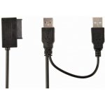 Kabel CABLEXPERT externí adaptér USB na Slim SATA SSD, DVD | KAB051C1T – Zboží Mobilmania
