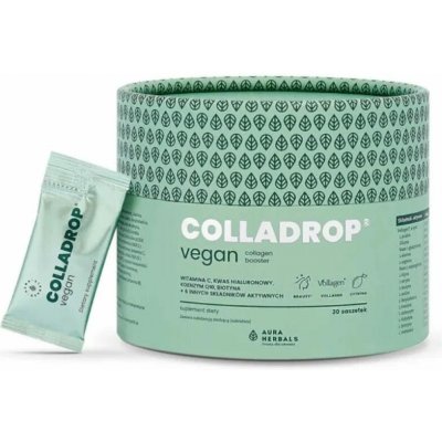 Aura Herbals Colladrop ® Vegan Vollagen ® 2 000 mg Lemon 30 sáčků – Hledejceny.cz