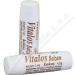 Vitalos Balzám na rty vitamínový Kokos 4,5 g – Sleviste.cz