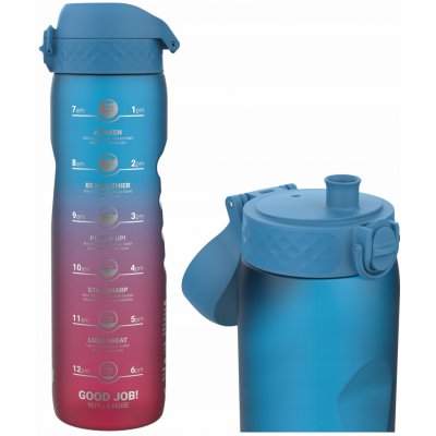 ion8 Leak Proof láhev Motivator Blue & Pink 1000 ml – Zboží Mobilmania