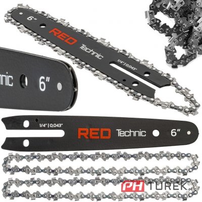 RED Technic Vodicí lišta + 2 řetězy 4" RTPR0161 – Zboží Mobilmania