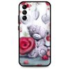 Pouzdro a kryt na mobilní telefon Samsung Pouzdro TopQ Samsung A04s Teddy Bear