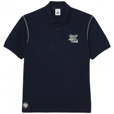 Lacoste Sport Roland Garros Edition Pique Polo Shirt bleu marine