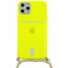 Pouzdro a kryt na mobilní telefon Apple Pouzdro Strap Fluo iPhone 11, lime