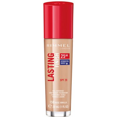 Rimmel London Lasting Finish 25H dlouhotrvající make-up SPF20 150 Rose Vanilla 30 ml – Sleviste.cz