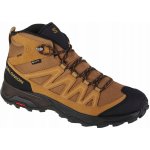 Salomon X Ward Leather Mid Gtx kangaroo black dull gold 2023 – Sleviste.cz