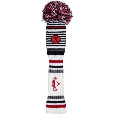Callaway headcover Pom Pom hybrid bílo-černo-červený – Zboží Dáma