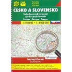 ČESKO A SLOVENSKO 1:150 000 AUTOATLAS + EVROPa – Zboží Mobilmania