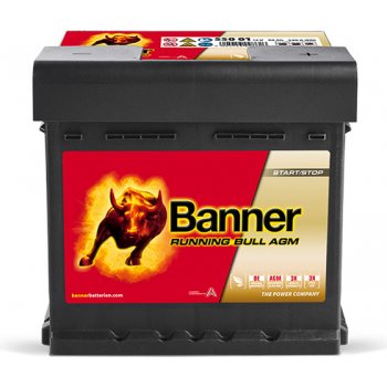 Banner Running Bull AGM 12V 50Ah 540A 550 01