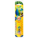 SpongeBob blikající kartáček pro děti s časovačem 1 minuty soft – Hledejceny.cz