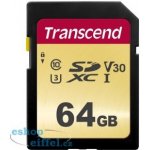 Transcend SDXC 64 GB UHS-I U3 TS64GSDC500S – Zboží Mobilmania