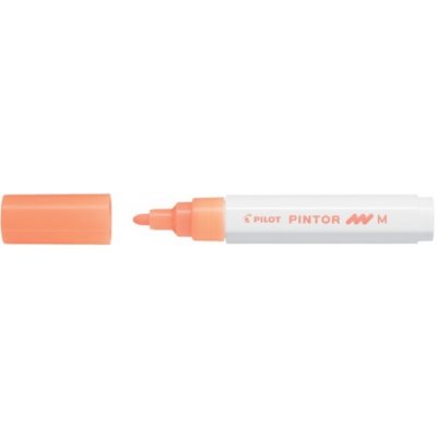 PILOT Pintor Medium akrylový popisovač 1,5-2,2mm - neonový oranžový – Zboží Dáma