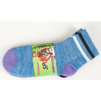 Ellasun dámské bambusové ponožky SPORTS 3 páry vz.99