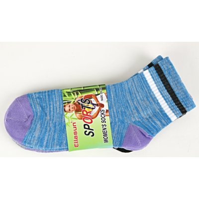 Ellasun dámské bambusové ponožky SPORTS 3 páry vz.99