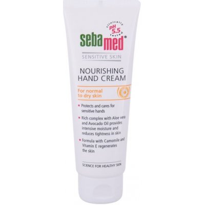 SebaMed Sensitive Skin Nourishing vyživující krém na ruce s normální a suchou pokožkou 75 ml – Hledejceny.cz