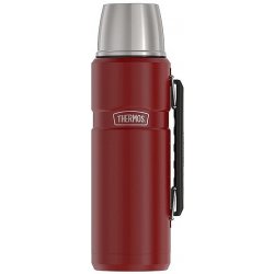 hermos Style Nerezová termoska s madlem 1,2 l Rustic Red