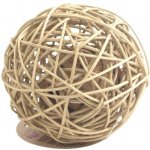 Rosewood hračka hlod. přírodní ratan koule 15 cm – Hledejceny.cz