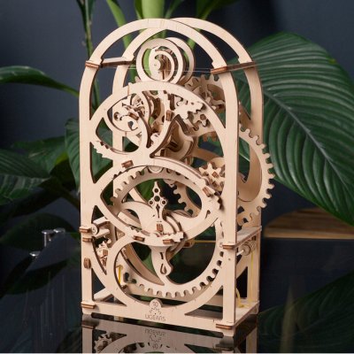 Ugears 3D mechanické puzzle Hodiny časovač (20min) 107 ks