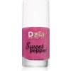 Lak na nehty Delia Cosmetics Sweet Pepper Black Particles 08 Berry 11 ml